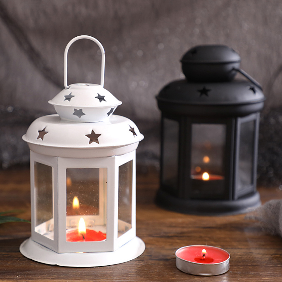 Holiday Candle Set - Подвесная лампа-свеча, орнамент, стеклянные фонарики, металлические