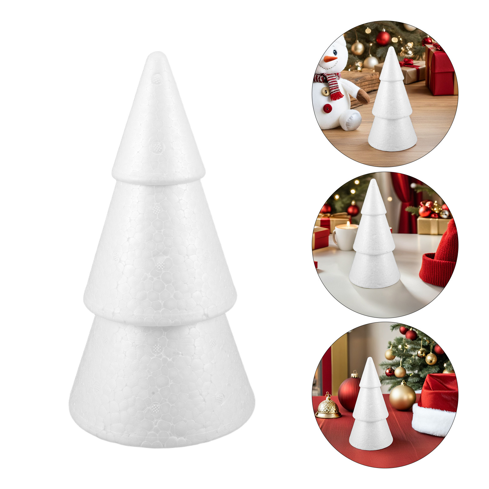 Christmas Tree Artificial - 3 шт. универсальных пенопластовых рождественских елок