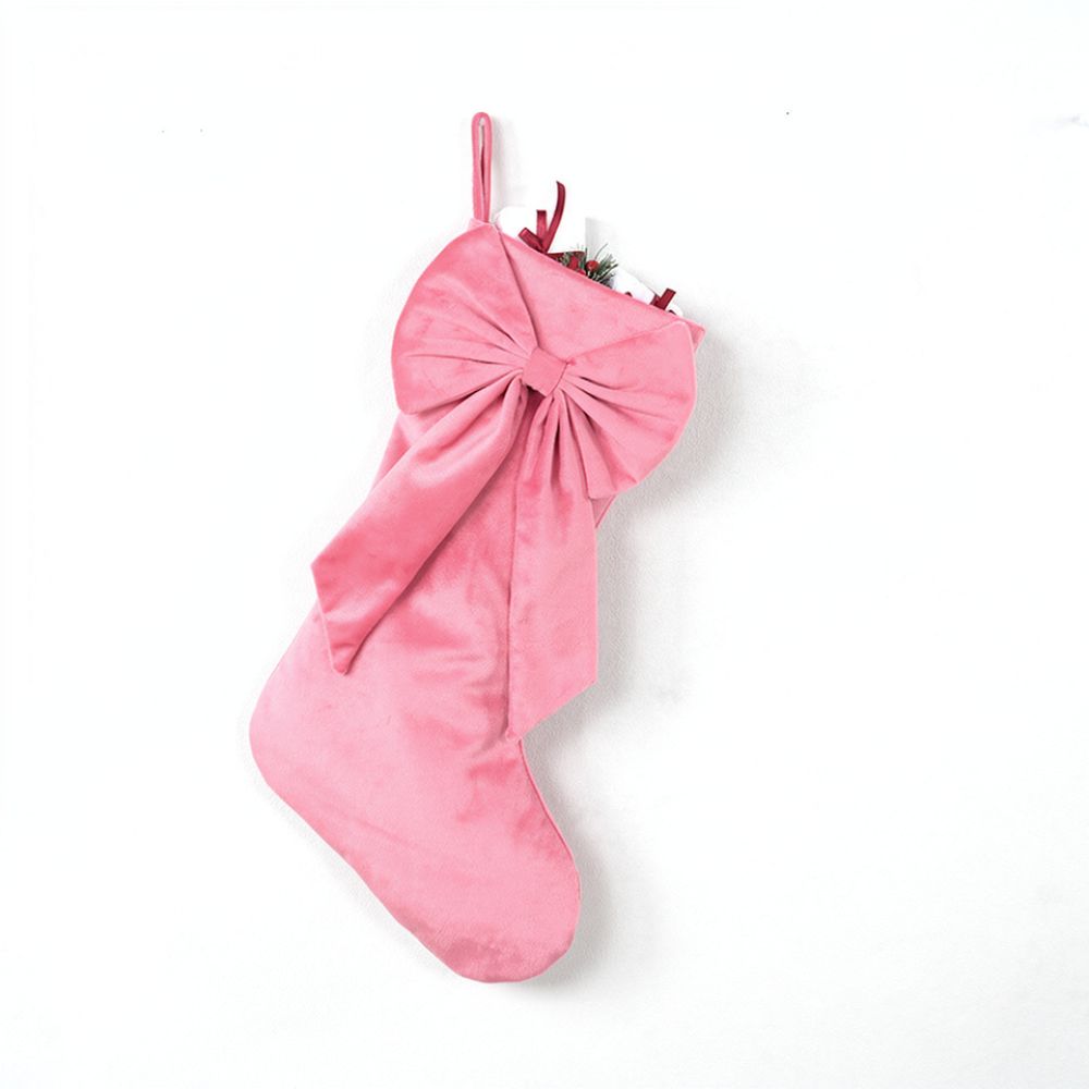 Christmas Stocking Hanging - 18-дюймовый рождественский бархатный чулок, декоративное подвесное