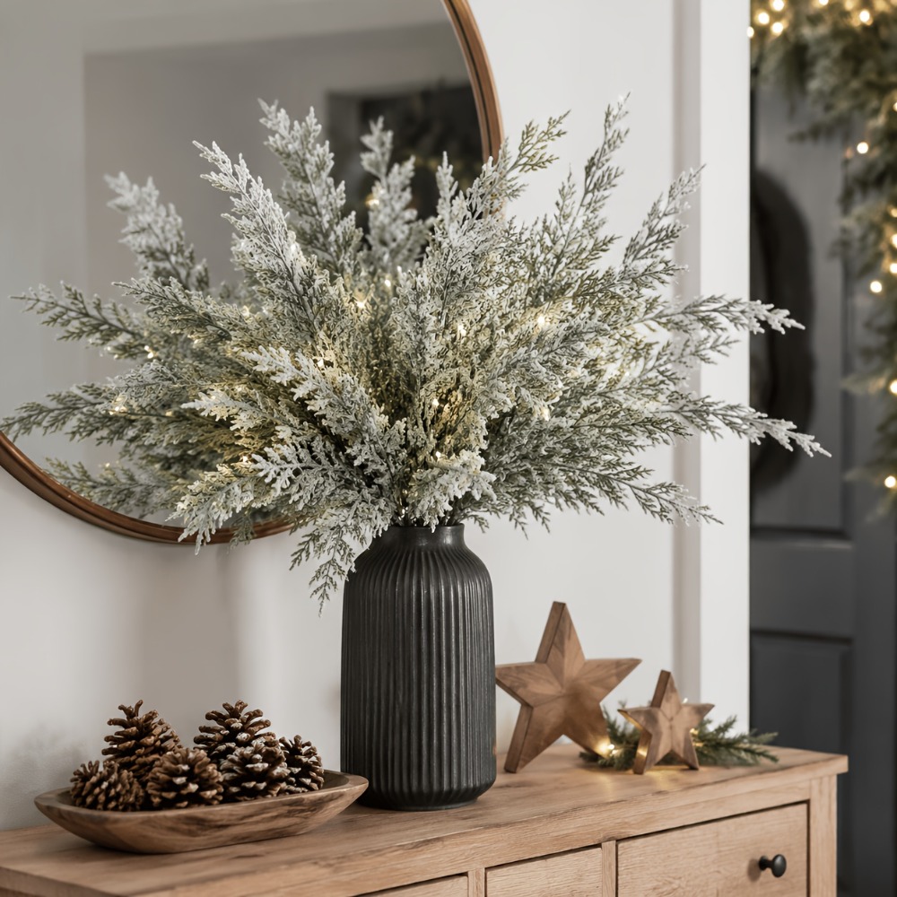 30 шт. Реалистичные матовые ве – обзор и цена Christmas Tree Artificial