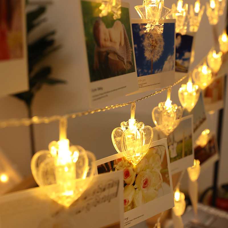 Гирлянда в форме сердца, теплы – обзор и цена Led Fairy String Lights