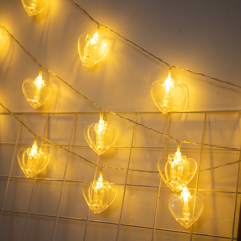 Гирлянда в форме сердца, теплы – обзор и цена Led Fairy String Lights