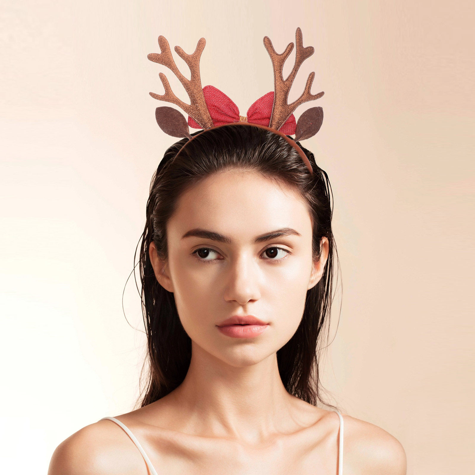 Детский рождественский ободок  – обзор и цена Reindeer Antlers Headband