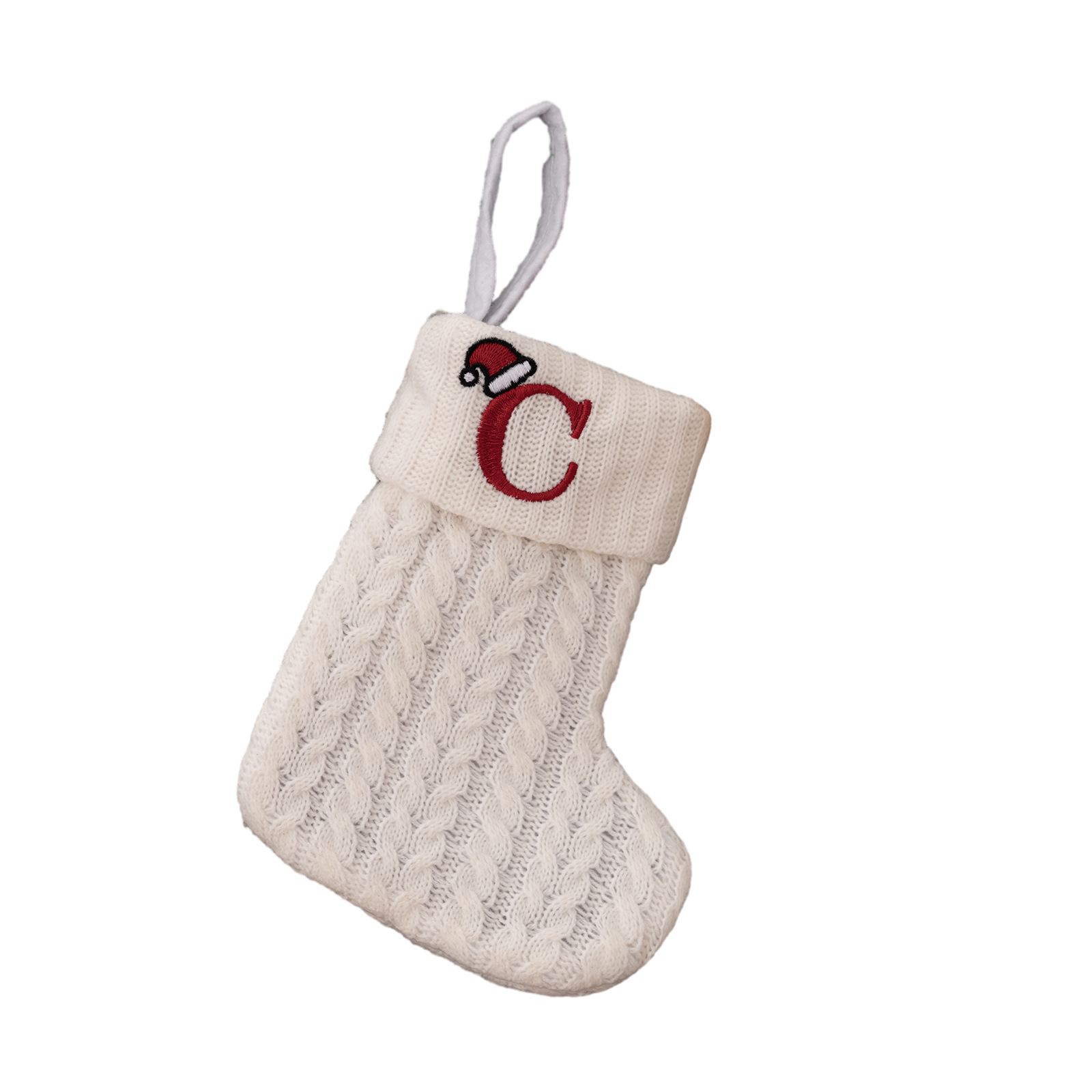 Новогодняя подвесная сумка-нос – обзор и цена Christmas Stocking Hanging